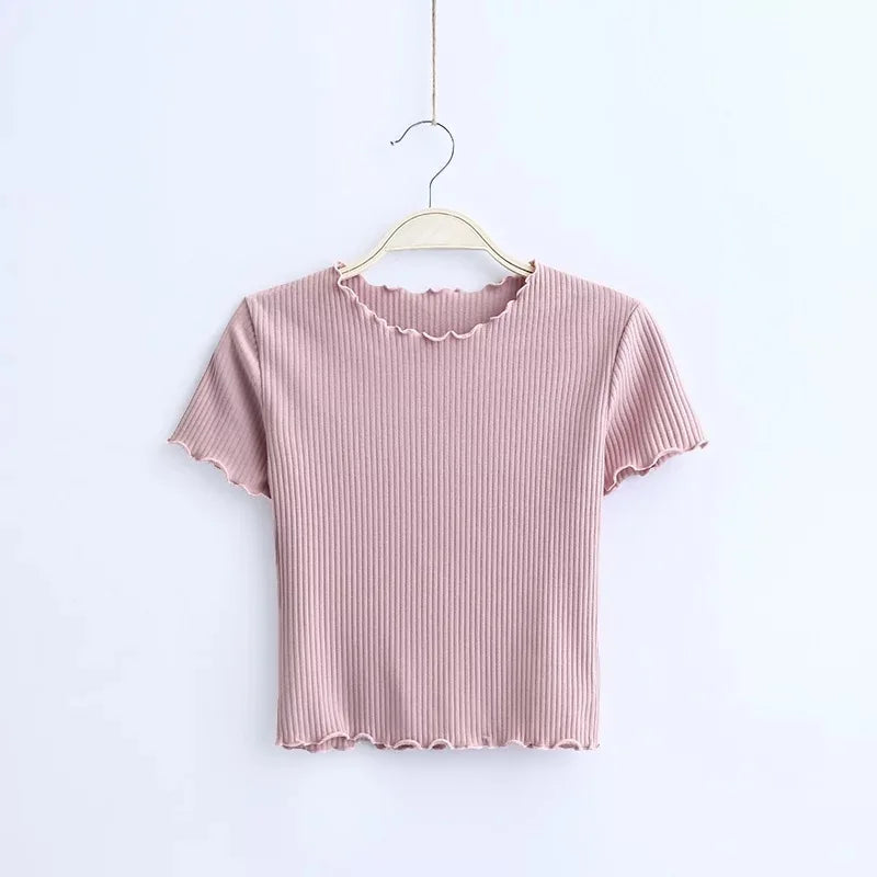 Retro Slim Fit Tee – Short Sleeve Vintage T-Shirt