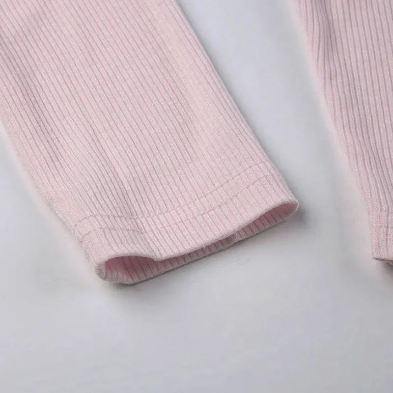 Pink Bow Bandage Cropped Tee – Sweet Y2K Coquette Top