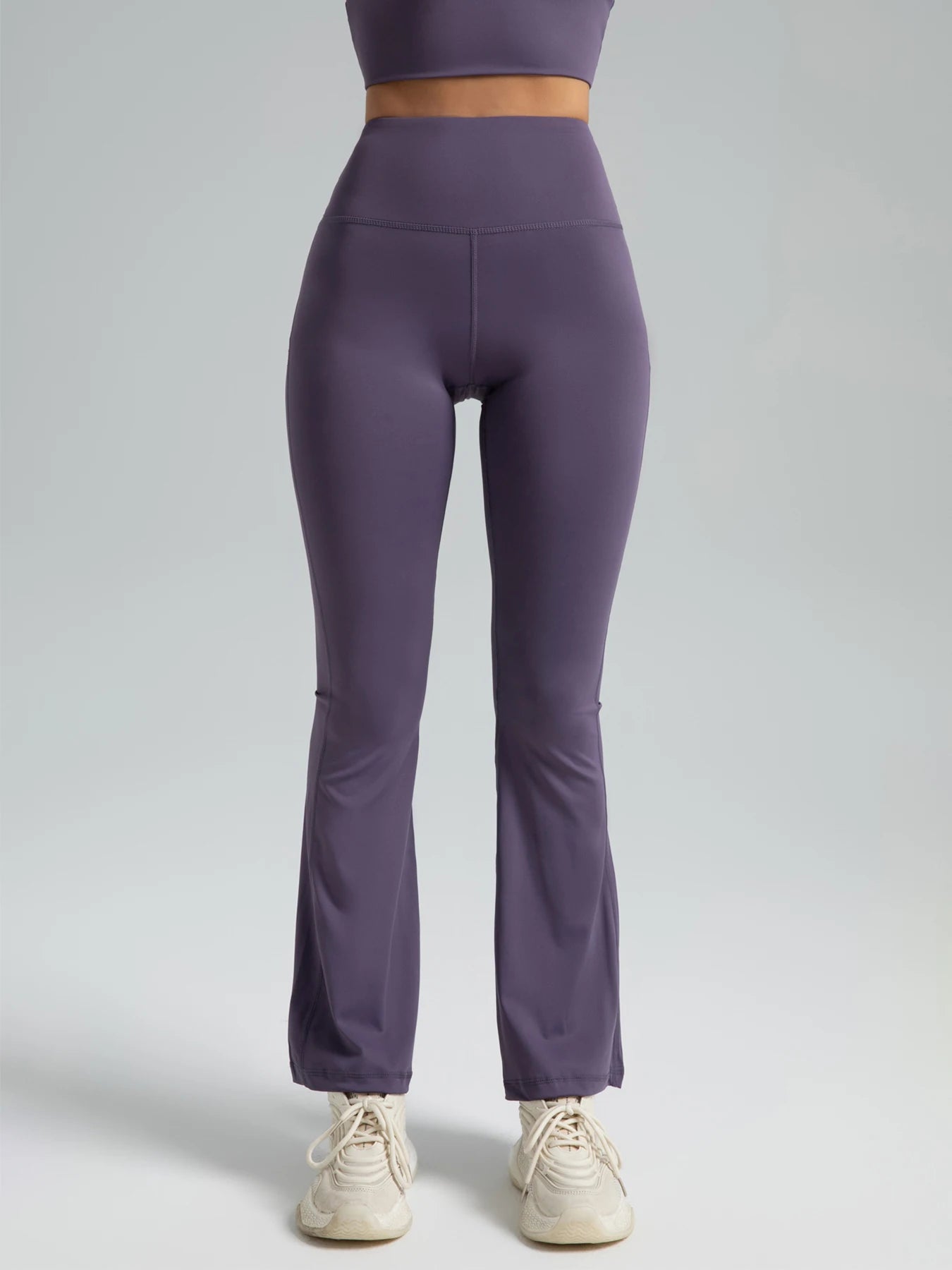 High Waisted Flared Leggings for Workout or Casual Wear