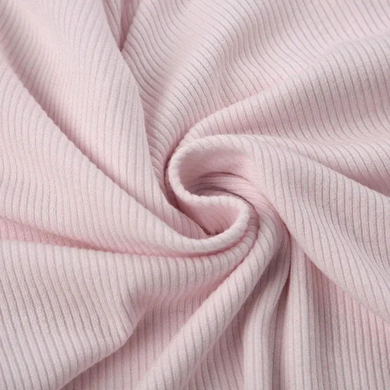 Pink Bow Bandage Cropped Tee – Sweet Y2K Coquette Top