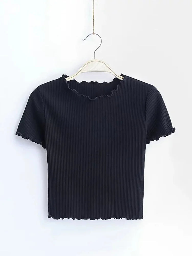 Retro Slim Fit Tee – Short Sleeve Vintage T-Shirt