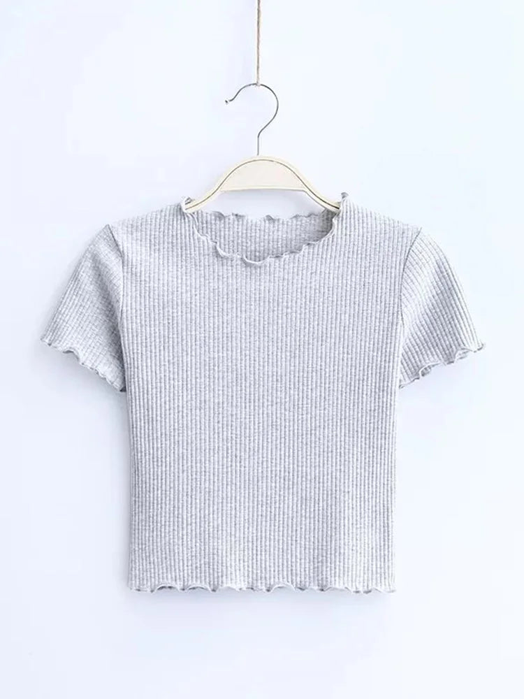 Retro Slim Fit Tee – Short Sleeve Vintage T-Shirt