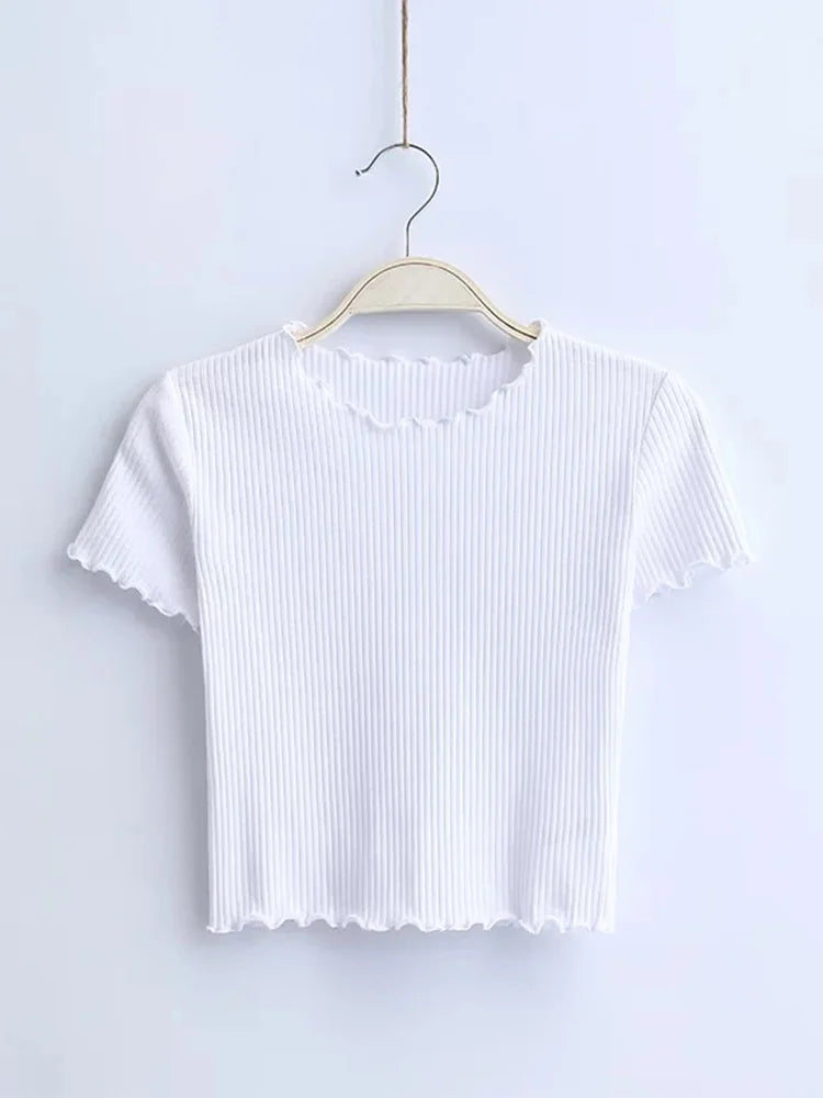 Retro Slim Fit Tee – Short Sleeve Vintage T-Shirt