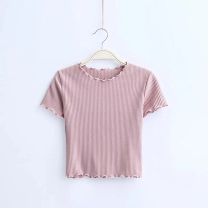 Retro Slim Fit Tee – Short Sleeve Vintage T-Shirt