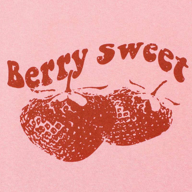 “Berry Sweet” Pink Y2K Off-Shoulder Tank – Vintage 90s Summer Crop Top