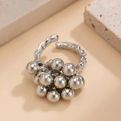 Cute Open Ball Ring for Everyday Style