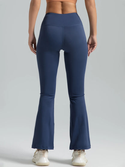 High Waisted Flared Leggings for Workout or Casual Wear