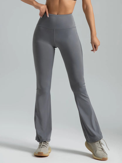 High Waisted Flared Leggings for Workout or Casual Wear