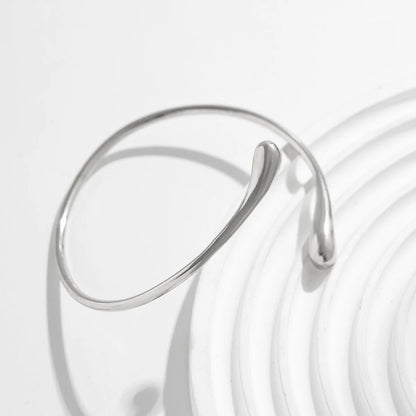 Vintage Water Drop Upper Arm Cuff – Adjustable Geometric Bangle
