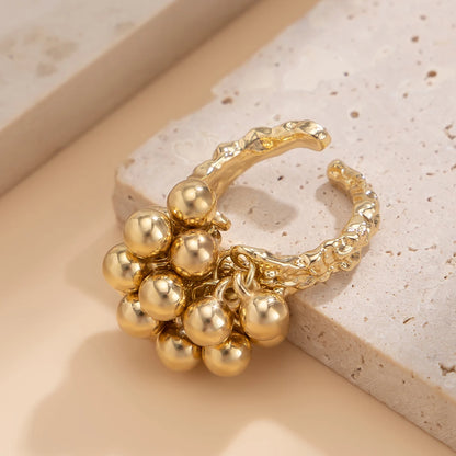 Cute Open Ball Ring for Everyday Style